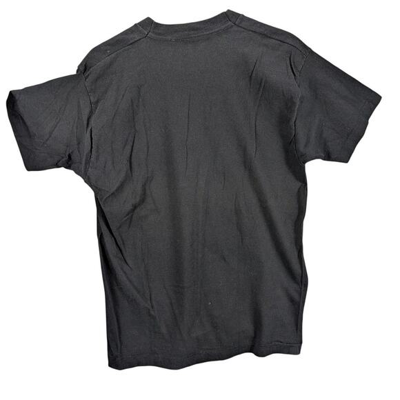 Vintage Deadwood Shirt Mens Large Black Cowboy Boots Hat Western Buffalo USA 90s - Picture 2 of 11